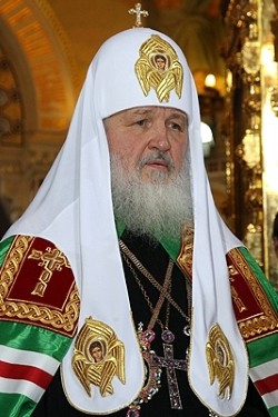 Kirill, patriarch van de Russischorthodoxe Kerk (Wikipedia)